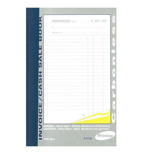 Picture of INVOICE BOOK DUPLICATE A5-506